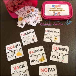 QUEBRA-CABEÇA DAS SÍLABAS SIMPLES