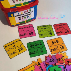 QUEBRA-CABEÇA DA MULTIPLICAÇÃO