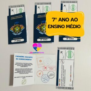 Passaporte de Conquistas 2024 - 7° ano ao Ensino Médio