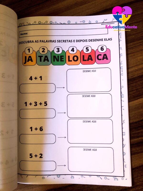 Caderno de Atividades Palavras Secretas - Image 5