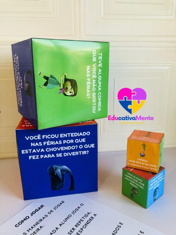 Dado Divertida Mente Volta às Aulas - Emoções e Memórias - Image 3