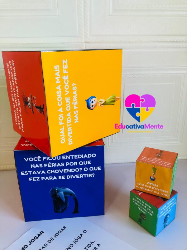 Dado Divertida Mente Volta às Aulas - Emoções e Memórias - Image 4