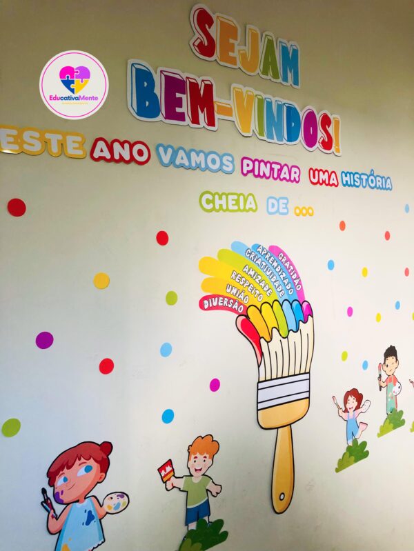 Painel Bem-Vindos: Pintando Novos Começos - Image 3