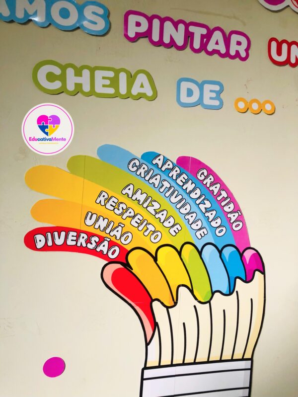 Painel Bem-Vindos: Pintando Novos Começos - Image 2