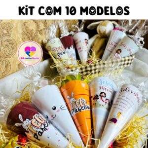 Cones de Páscoa – Kit Digital