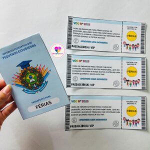 Passaporte + Ticket de Férias 2025
