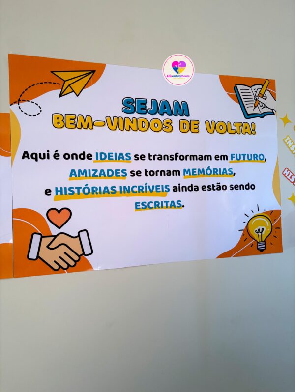 Painel - Bem-vindos de Volta - EF2 e EM - Imagem 2