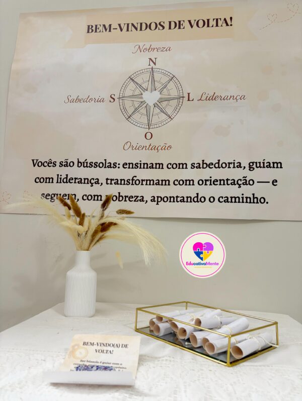 Kit Acolhimento Pedagógico - Bússola: Bem-vindos de Volta! - Image 2