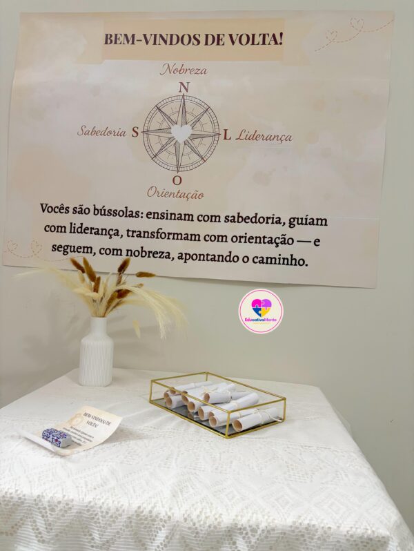 Kit Acolhimento Pedagógico - Bússola: Bem-vindos de Volta! - Image 4