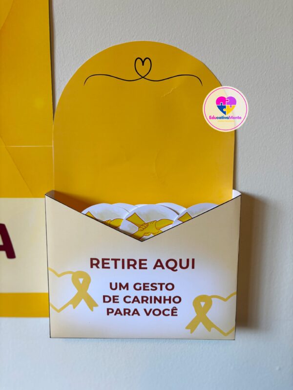 Kit Setembro Amarelo  - Um gesto seu pode mudar o dia de alguém ð - Imagem 5