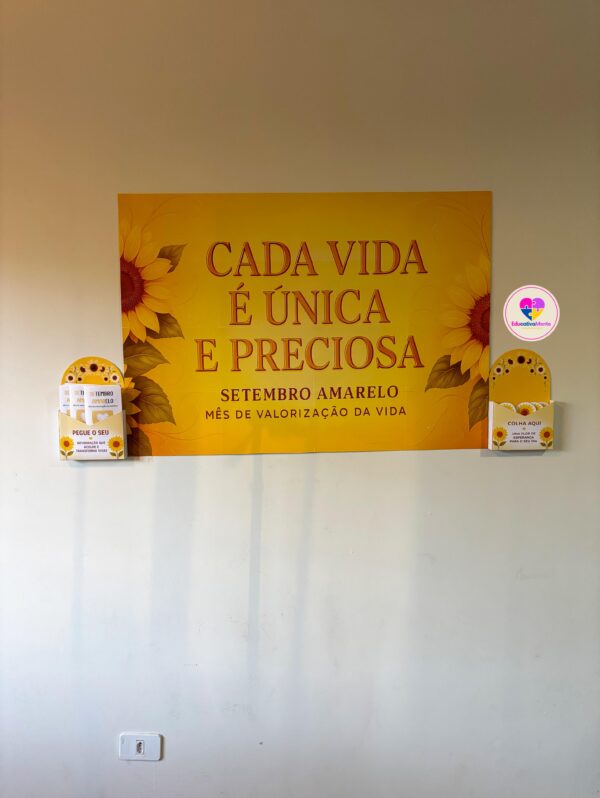 Kit Setembro Amarelo – Prevenção começa com a escuta - Imagem 2