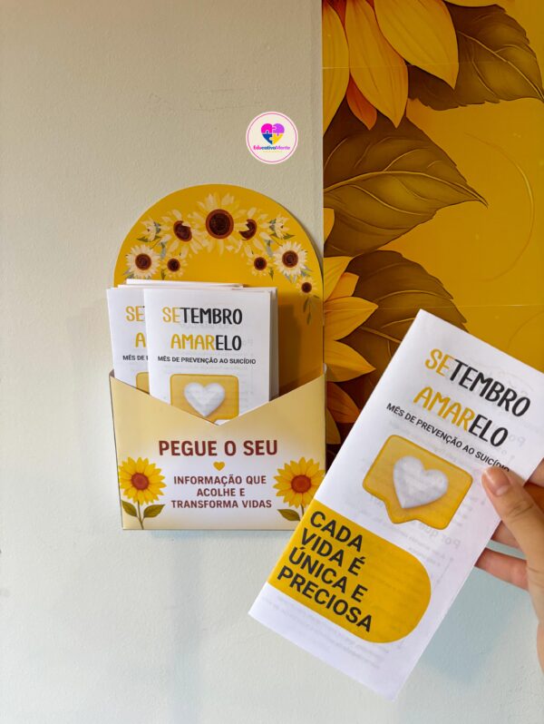 Kit Setembro Amarelo – Prevenção começa com a escuta - Imagem 4