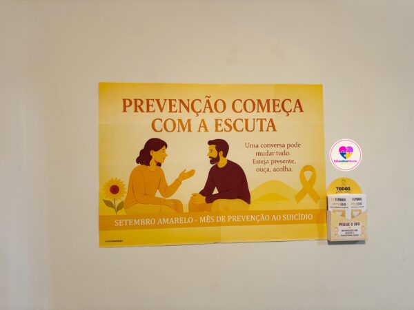 Kit Setembro Amarelo – Prevenção começa com a escuta ð - Imagem 6